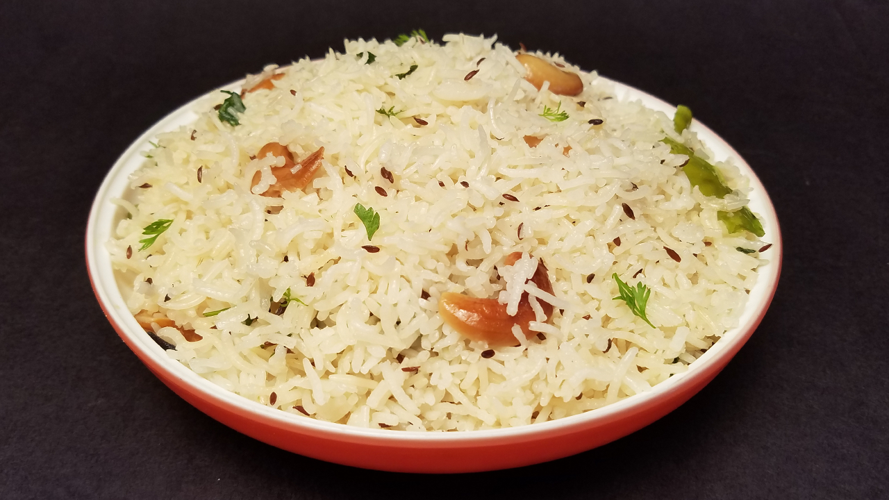 Jeera Rice Recipe | Flavoured Cumin Rice | Jeelakara Rice in Telugu