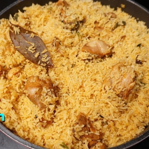 Chicken Pulao Recipe in Telugu - Hyderabadi Ruchulu