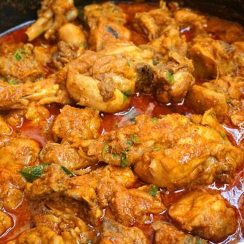 Spicy Chicken Curry Recipe | Andhra Style Chicken Curry Preparation