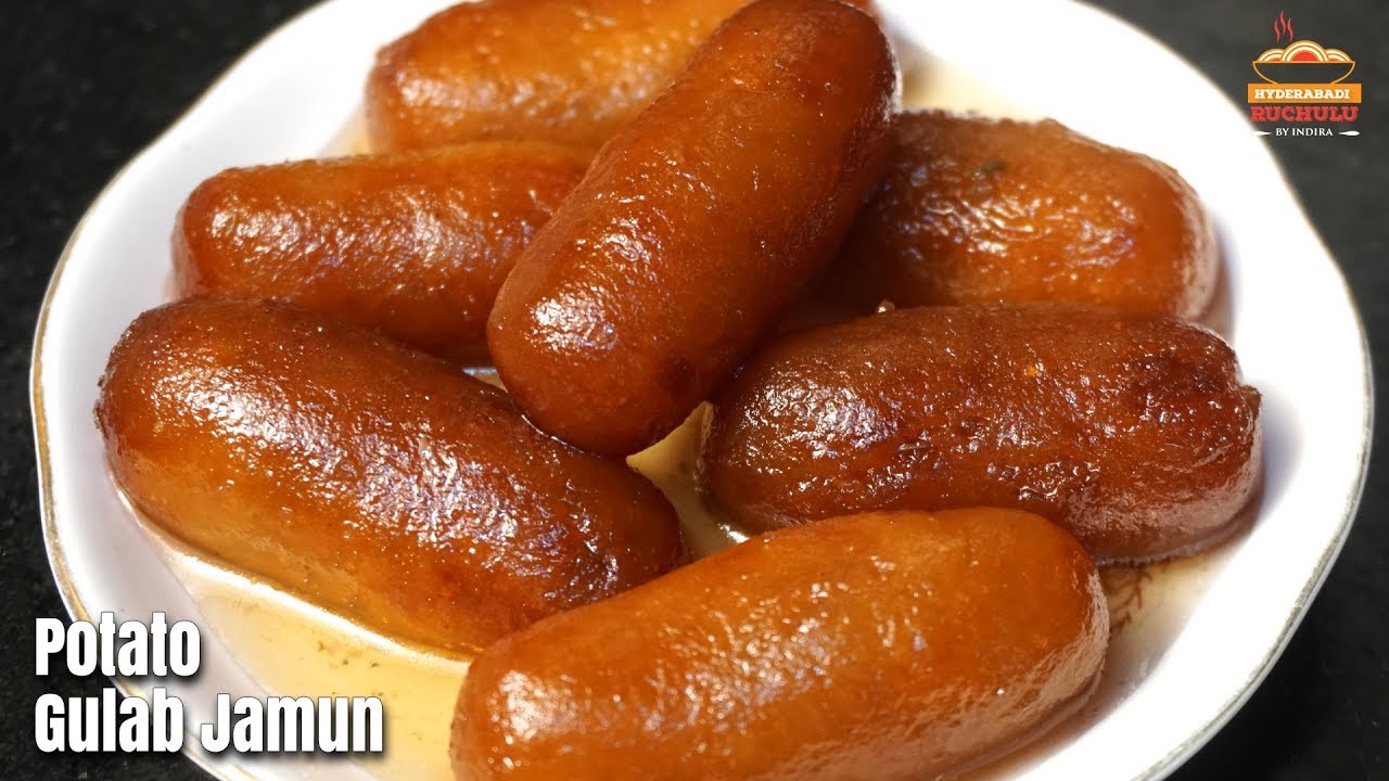 Sweet Potato Gulab Jamun Recipe Preparation in Telugu at Home