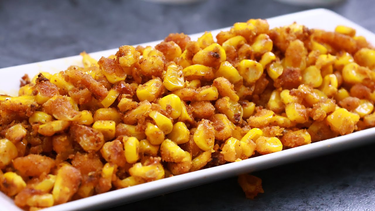 Healthy Crispy Corn - Hyderabadi Ruchulu
